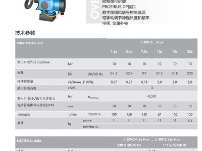 德國賽諾sera機械隔膜計量泵C409.2Pro+(<25)圖2