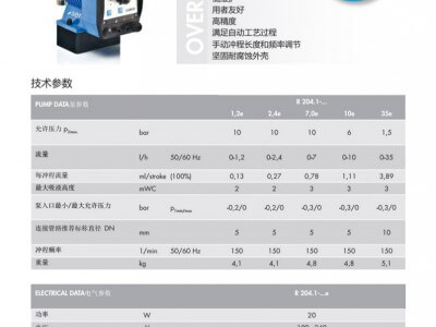 德國賽諾sera電磁計量泵R204.1圖2