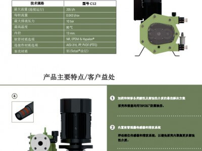 西班牙Peribest軟管泵(化工）-C12圖2